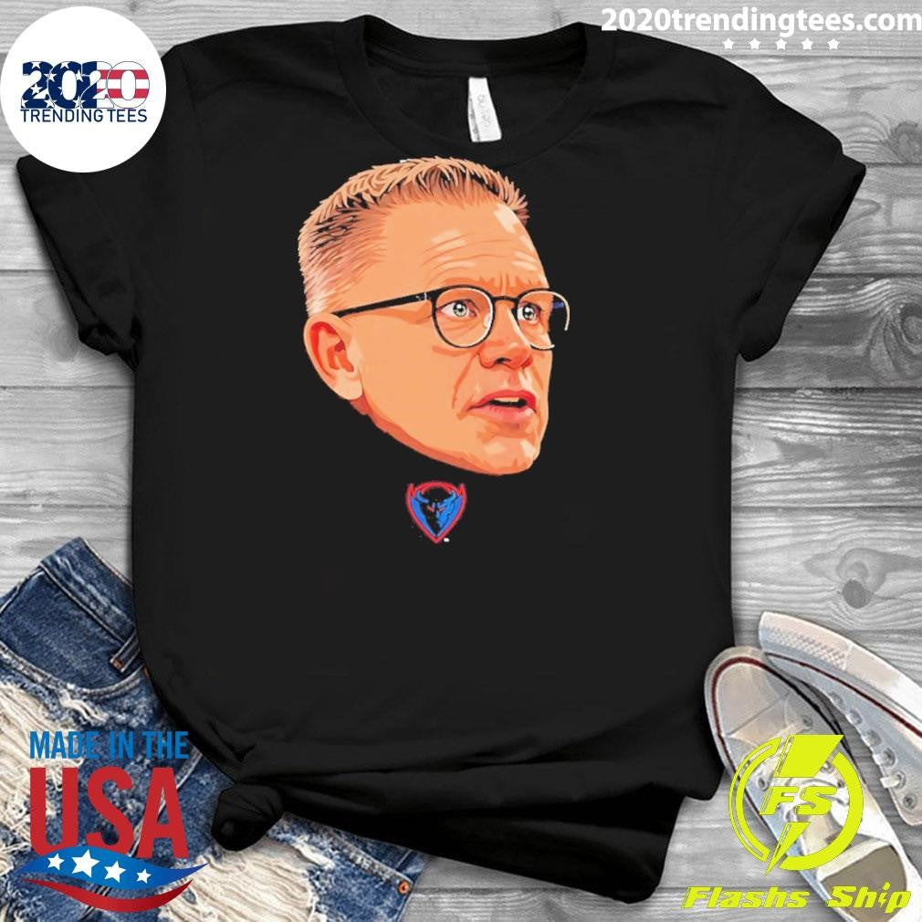 Coach Holtmann Big Head Depaul Blue Demons Shirt