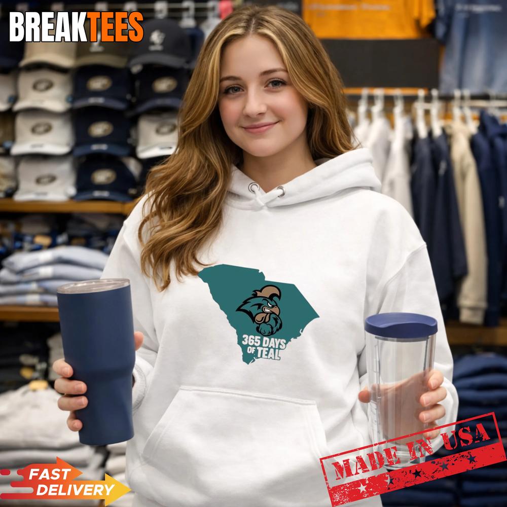 Coastal Carolina 365 Days Of Teal Mascot T-Shirt