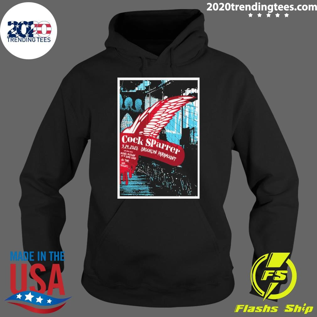 Cock Sparrer At Brooklyn Paramount On March 29 2026 Shirt