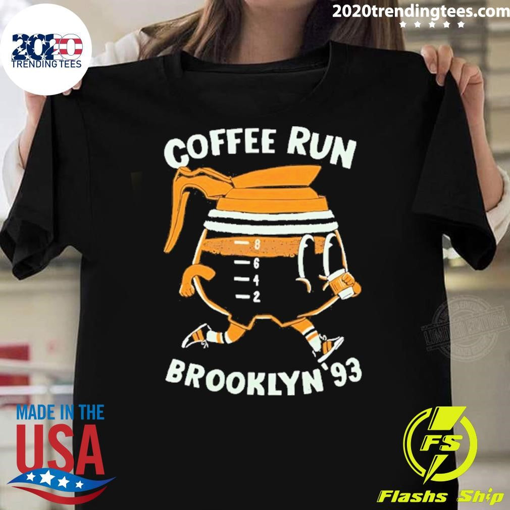 Coffee Run Brooklyn’93 Graphic Shirt