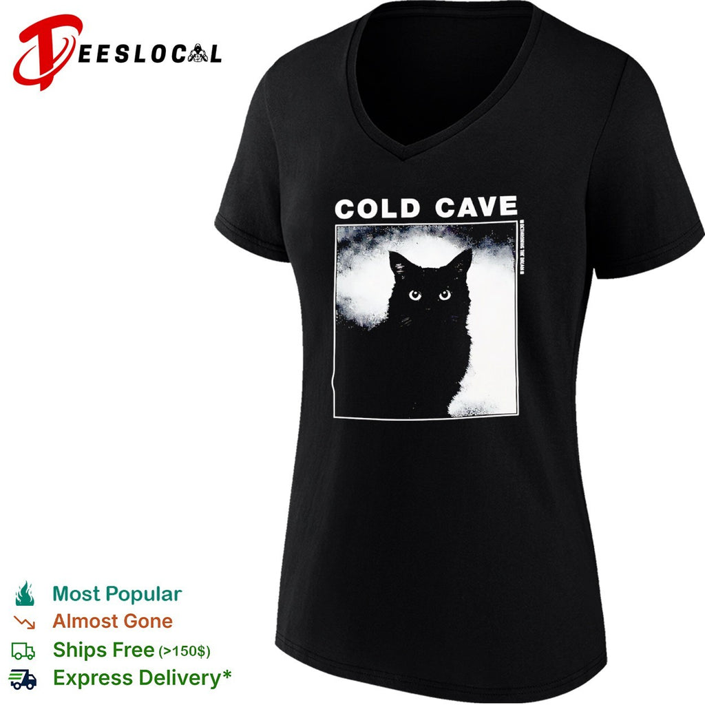Cold cave black cat shirt