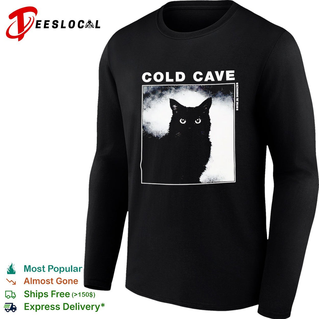 Cold cave black cat shirt