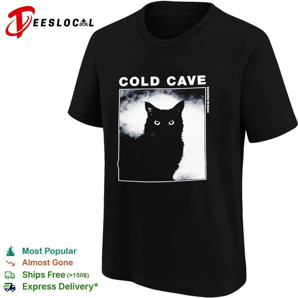 Cold cave black cat shirt