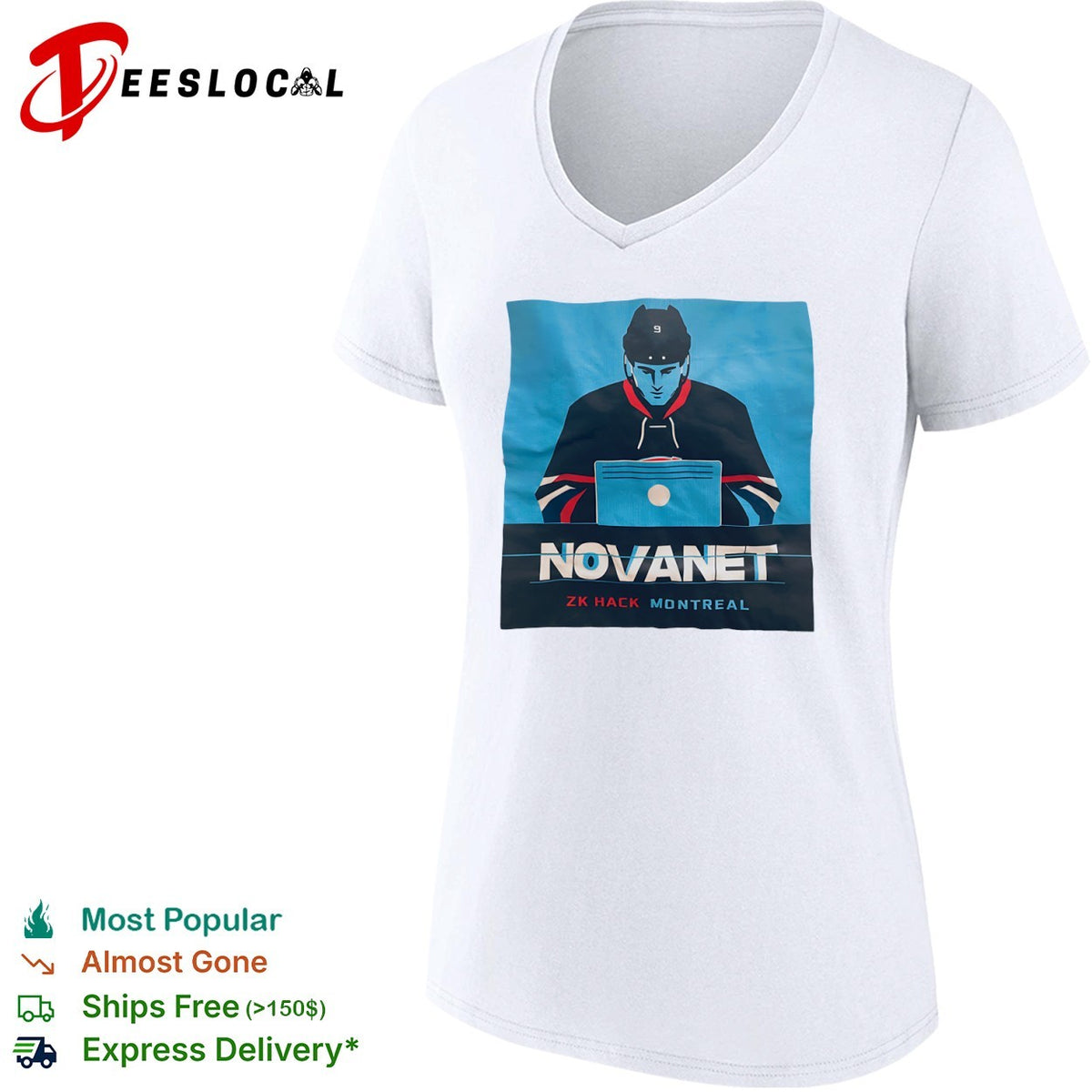 Cole Caufield Montreal Canadiens ZK Hack Novanet ZK Hack Montreal shirt