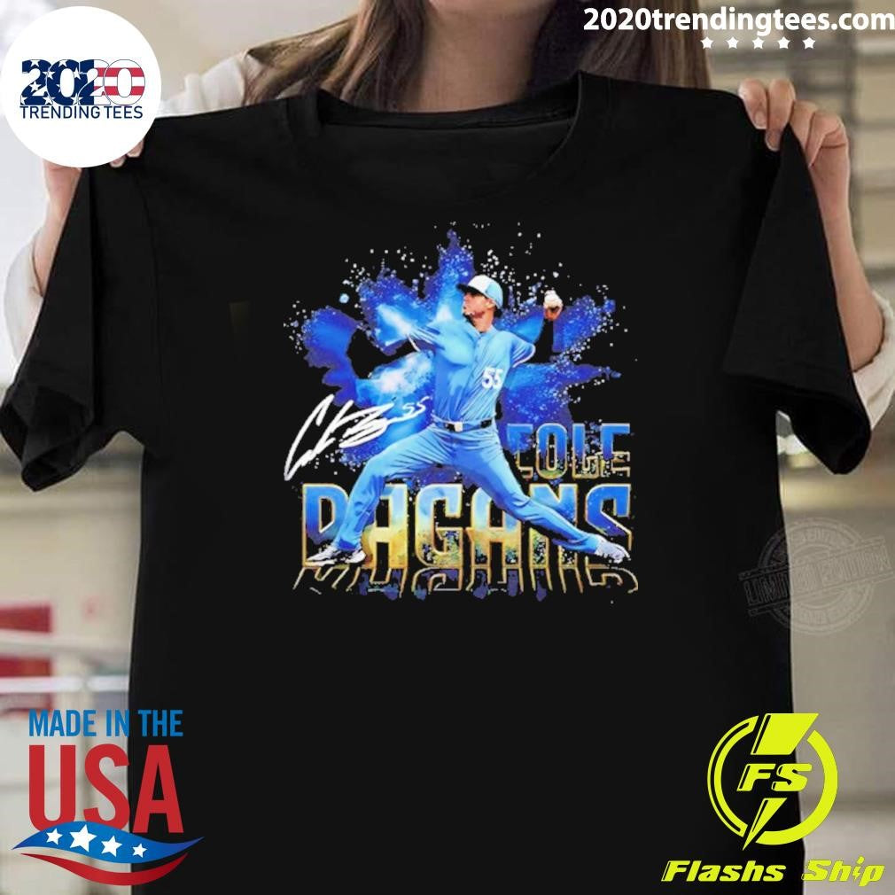 Cole Ragans Kansas City Royals Burst Signature Shirt