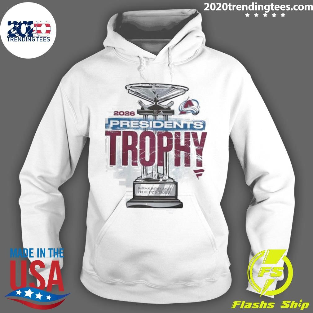Colorado Avalanche NHL 2026 Presidents Trophy Winner Stanley Cup Playoffs 2026 Shirt