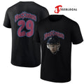 Colorado Avalanche Nathan MacKinnon portrait name and number shirt