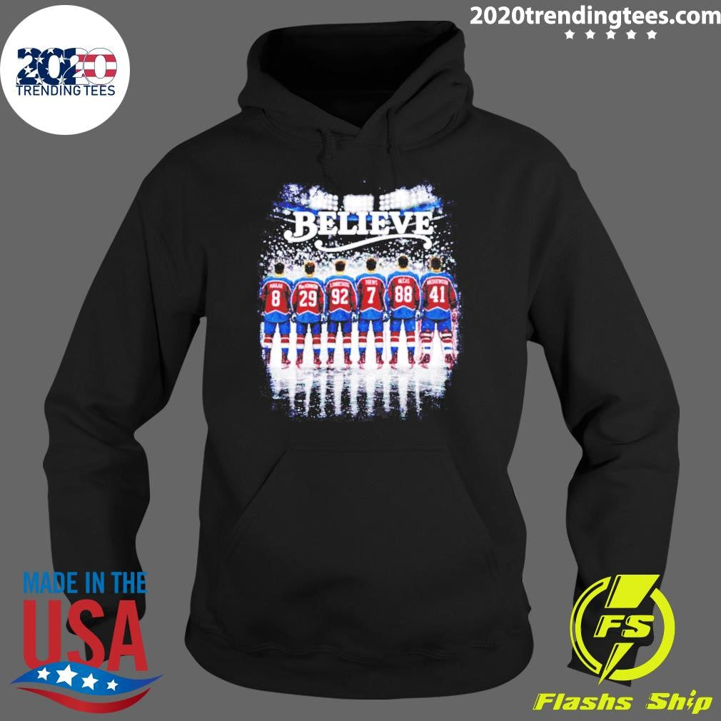 Colorado Hockey 2026 Playoffs Believe Behind Shirt