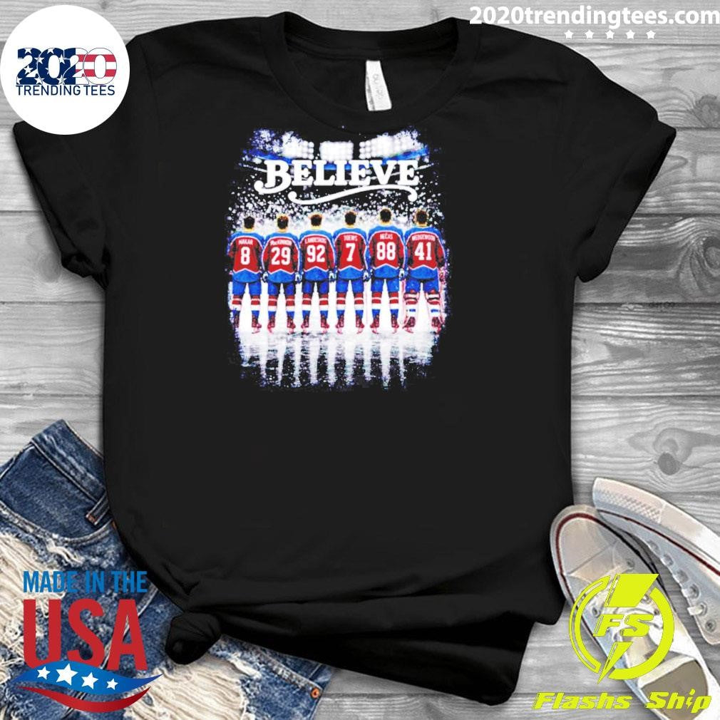 Colorado Hockey 2026 Playoffs Believe Behind Shirt