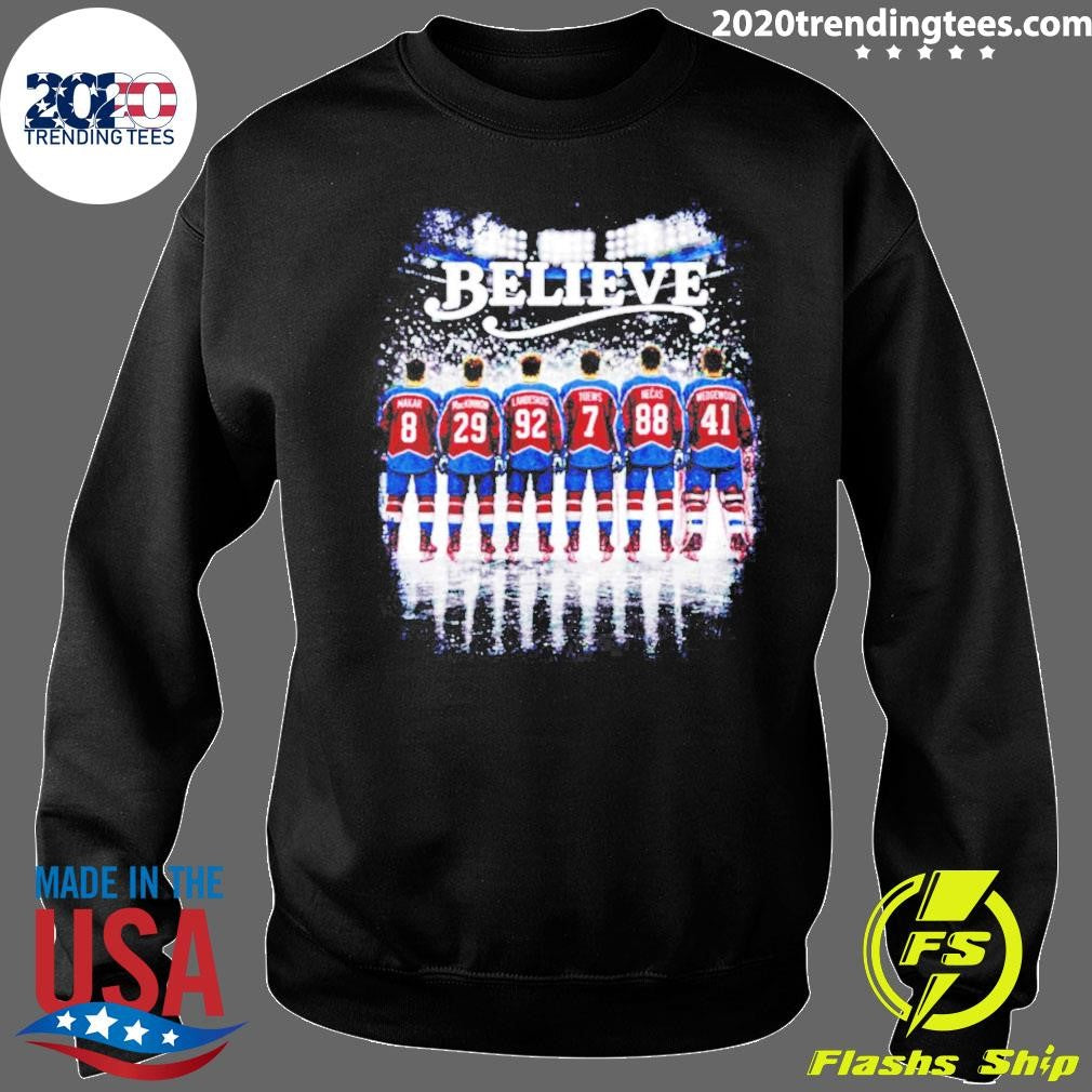 Colorado Hockey 2026 Playoffs Believe Behind Shirt