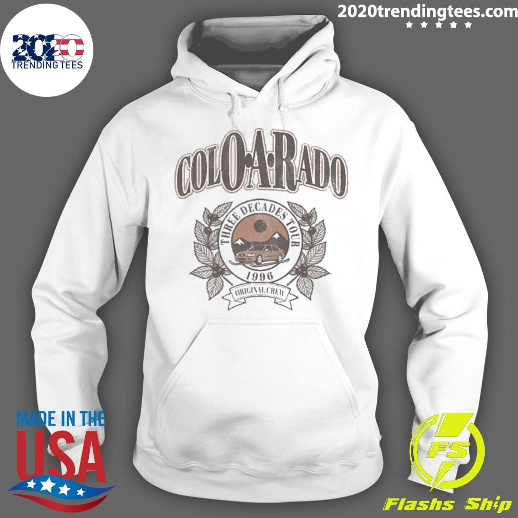 Colorado Oar Original Crew 1961 Three Decades Tour Shirt