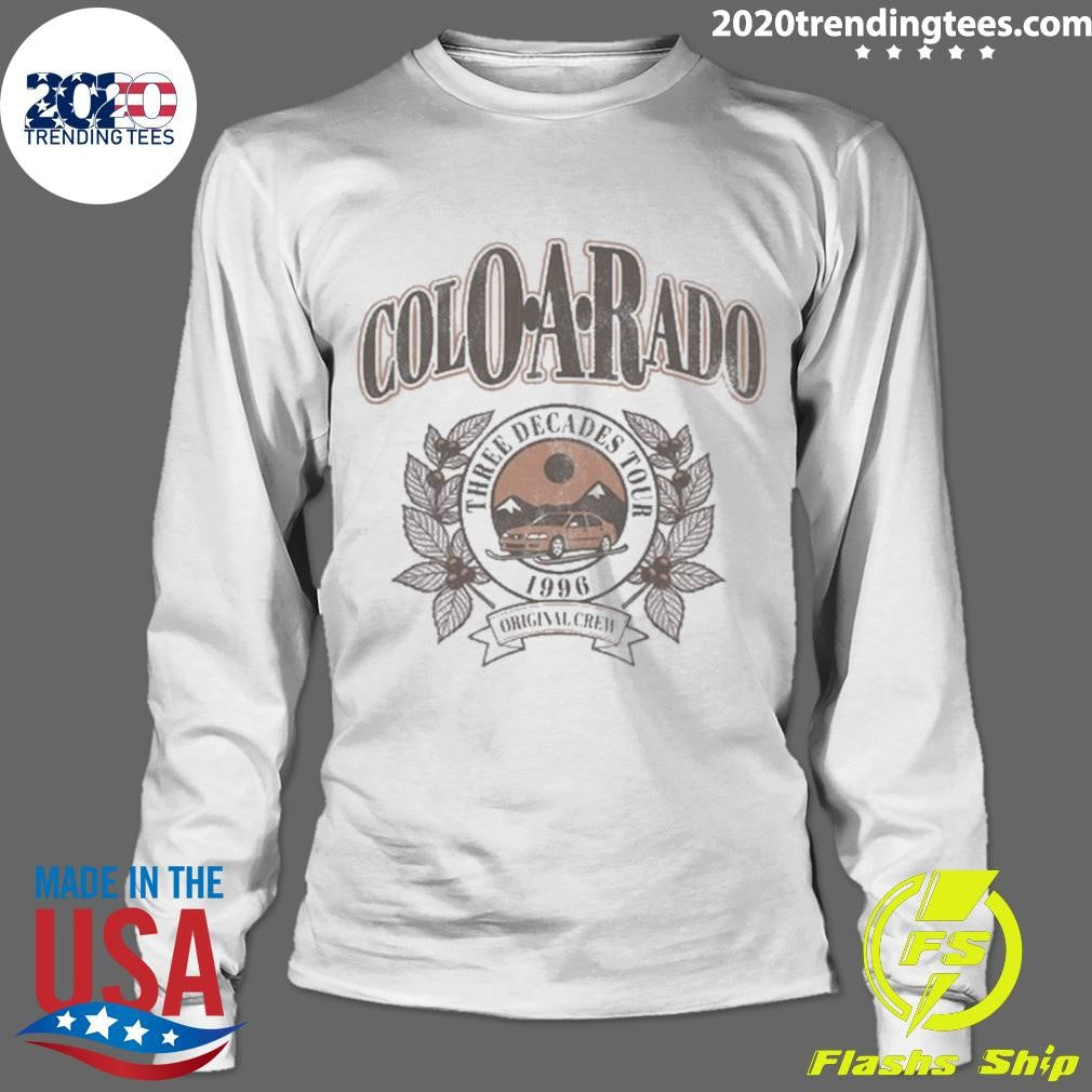 Colorado Oar Original Crew 1961 Three Decades Tour Shirt