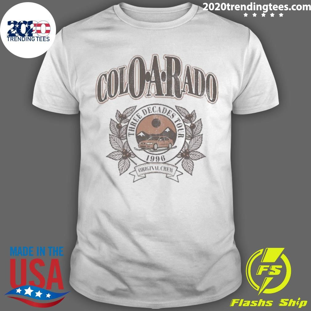 Colorado Oar Original Crew 1961 Three Decades Tour Shirt