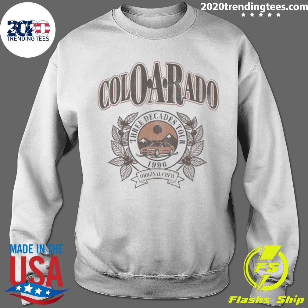 Colorado Oar Original Crew 1961 Three Decades Tour Shirt