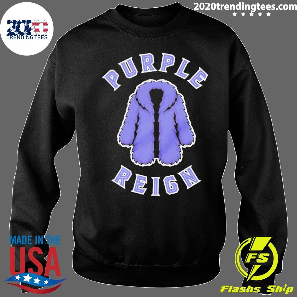 Colorado Rockies Fur Coat Purple Reign Shirt