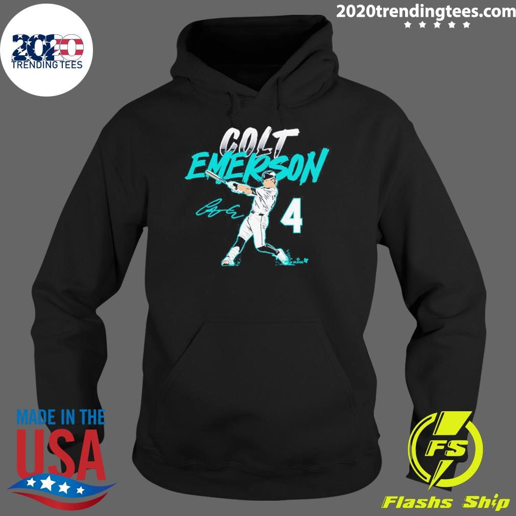 Colt Emerson 4 Slugger Swing Number Signature Shirt