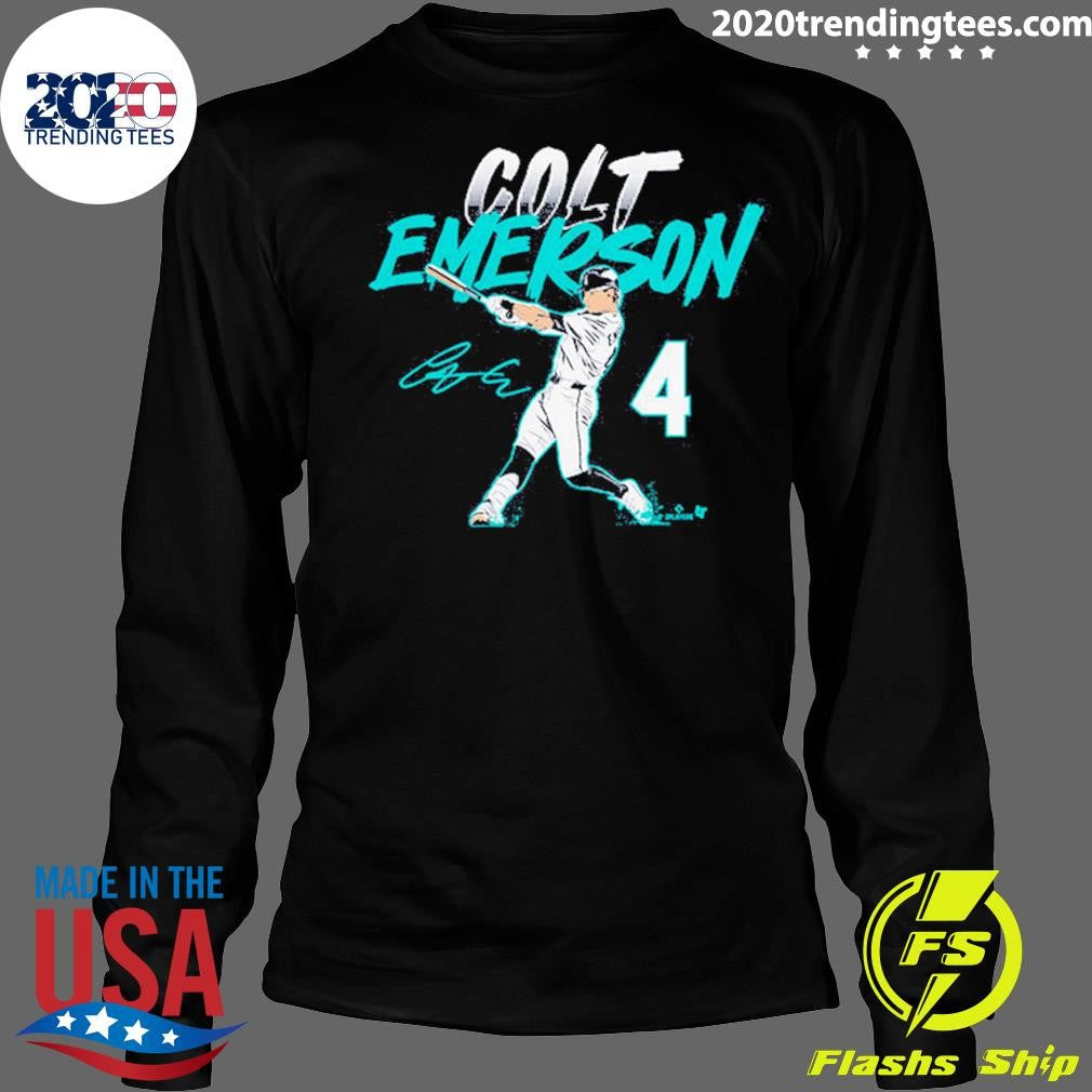 Colt Emerson 4 Slugger Swing Number Signature Shirt