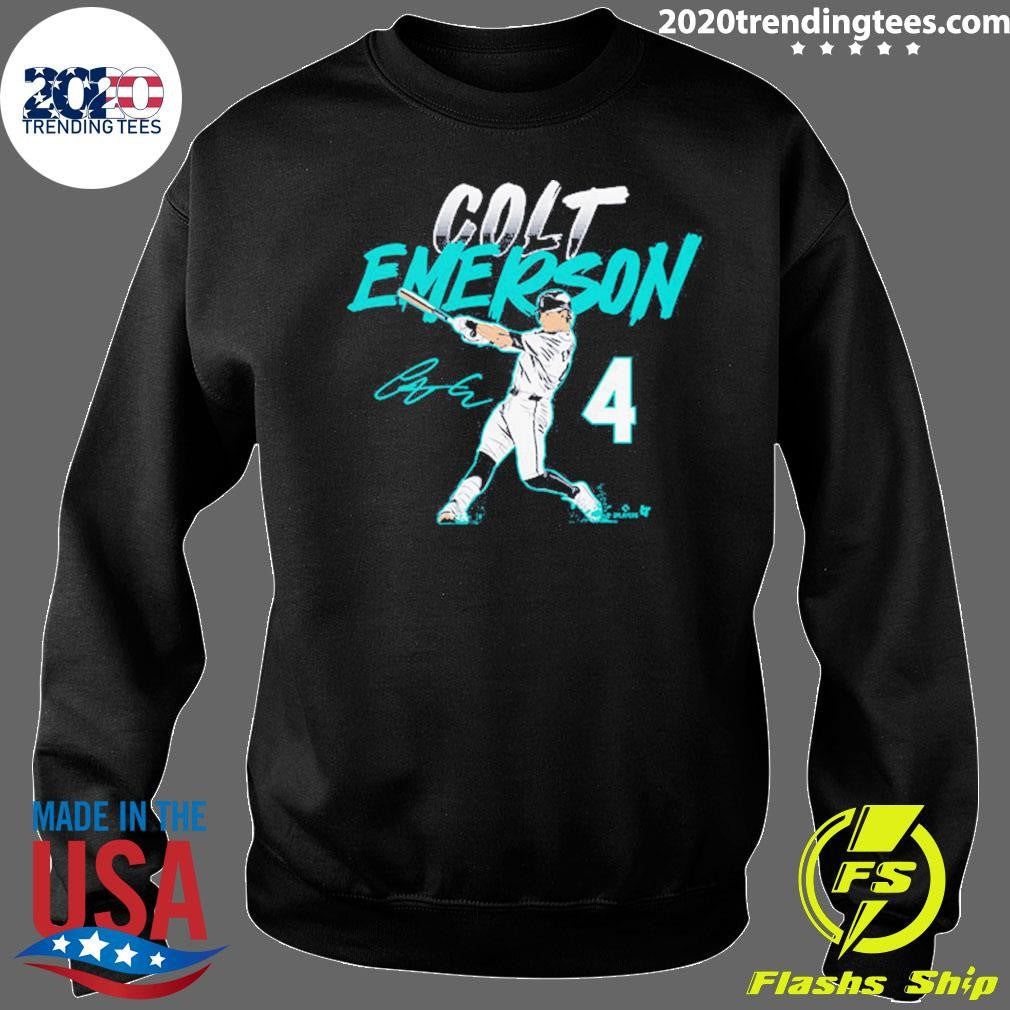 Colt Emerson 4 Slugger Swing Number Signature Shirt
