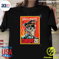 Commander Vic Over Europe Megadeth Europe 2026 Tour Shirt