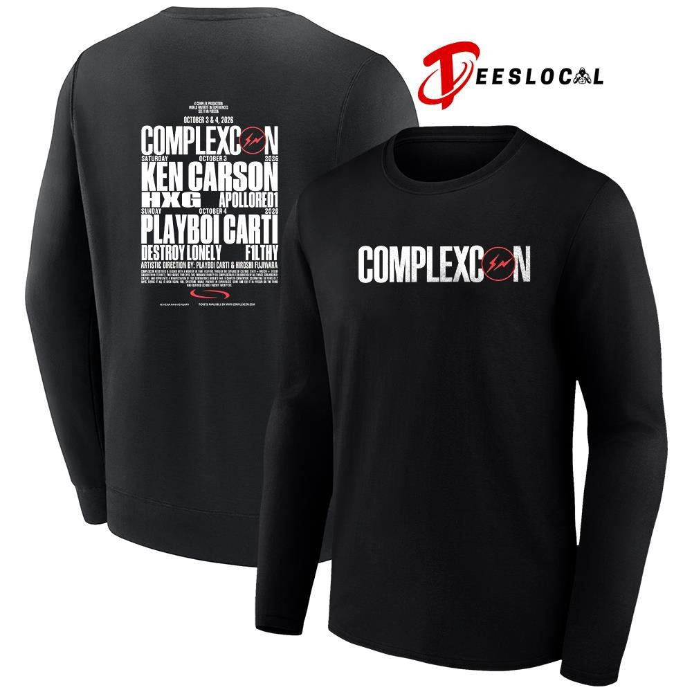 ComplexCon Los Angeles lineup shirt