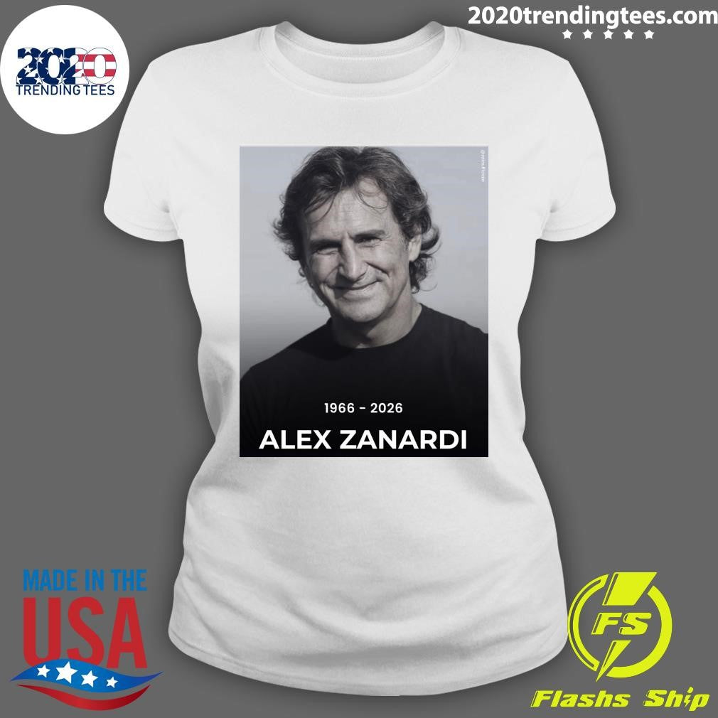 Con profondo dolore la famiglia comunica la scomparsa di Alessandro Zanardi 1966-2026 Shirt