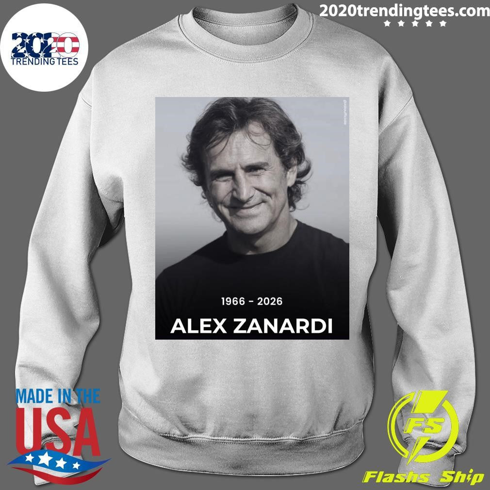 Con profondo dolore la famiglia comunica la scomparsa di Alessandro Zanardi 1966-2026 Shirt