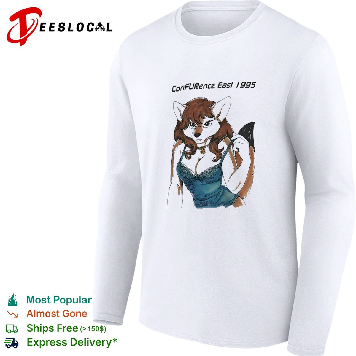 ConFURence East 1995 Anthropomorphic Fox shirt