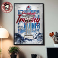 Congrats Colorado Avalanche Claims The NHL 2026 Presidents Trophy Winner Poster Canvas