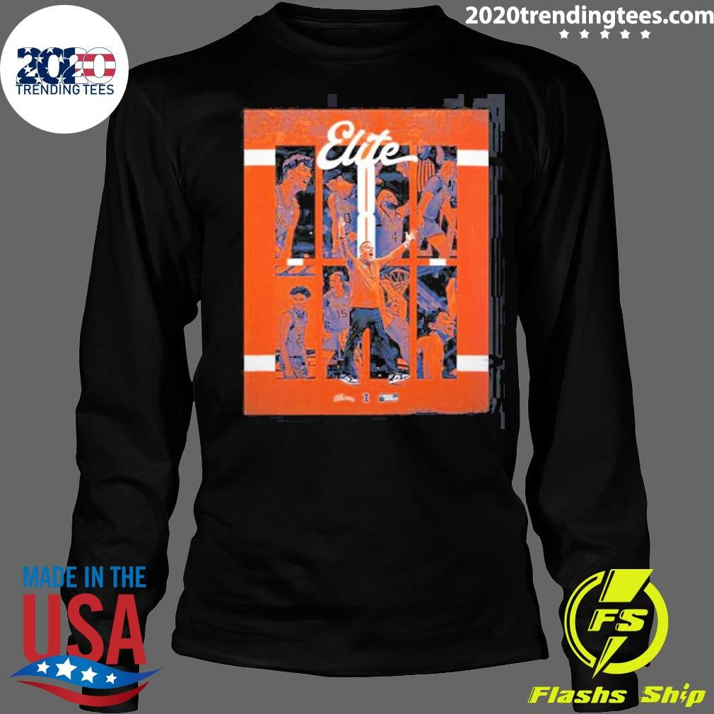 Congrats Illinois Fighting Illini Men’s Basketball Elite 8 2026 NCAA March Madness Tournament Shirt