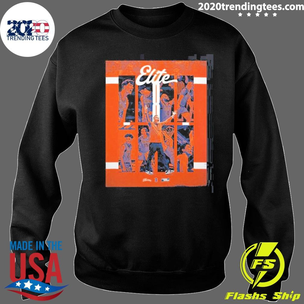 Congrats Illinois Fighting Illini Men’s Basketball Elite 8 2026 NCAA March Madness Tournament Shirt