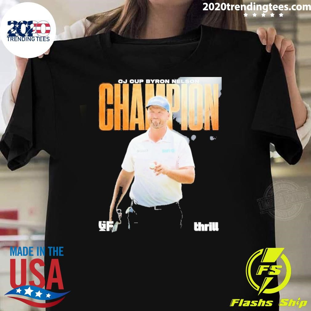 Congrats Wyndham Clark Champions 4th Career Pga Tour The Cj Cup Byron Nelson 2026 Shirt