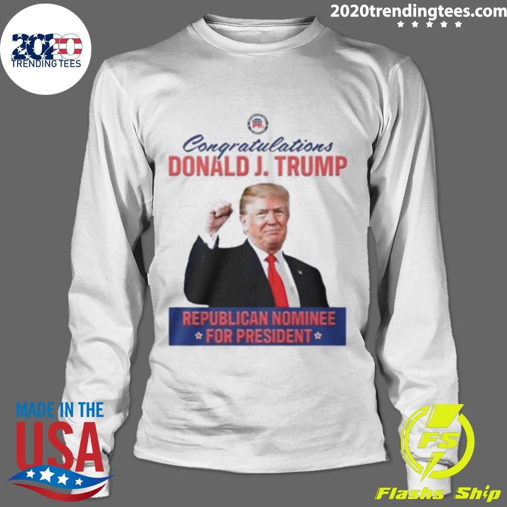 Congratulations Donald J Trump Republican Nominee For President 2026 Tee Shirt