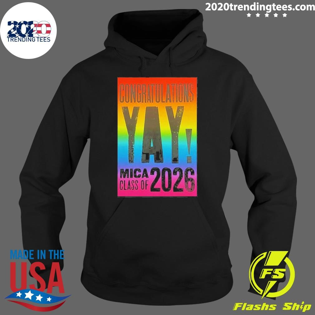 Congratulations Yay Mica Class Of 2026 Poster Shirt