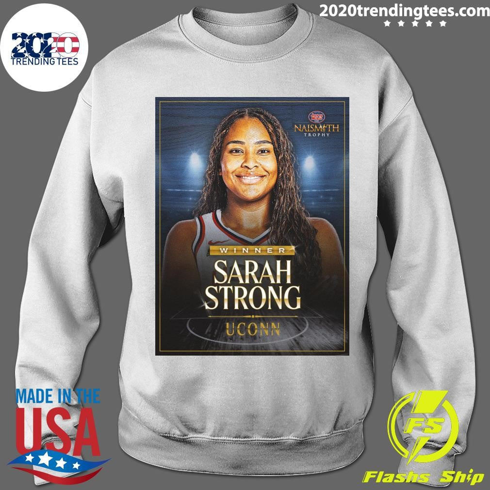 Congratulations to Sarah Strong on being named our 2026 Jersey Mike’s Naismith Women’s College Player of the Year Shirt