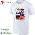 Connor Zilisch 88 Trackhouse NASCAR retro graphic shirt