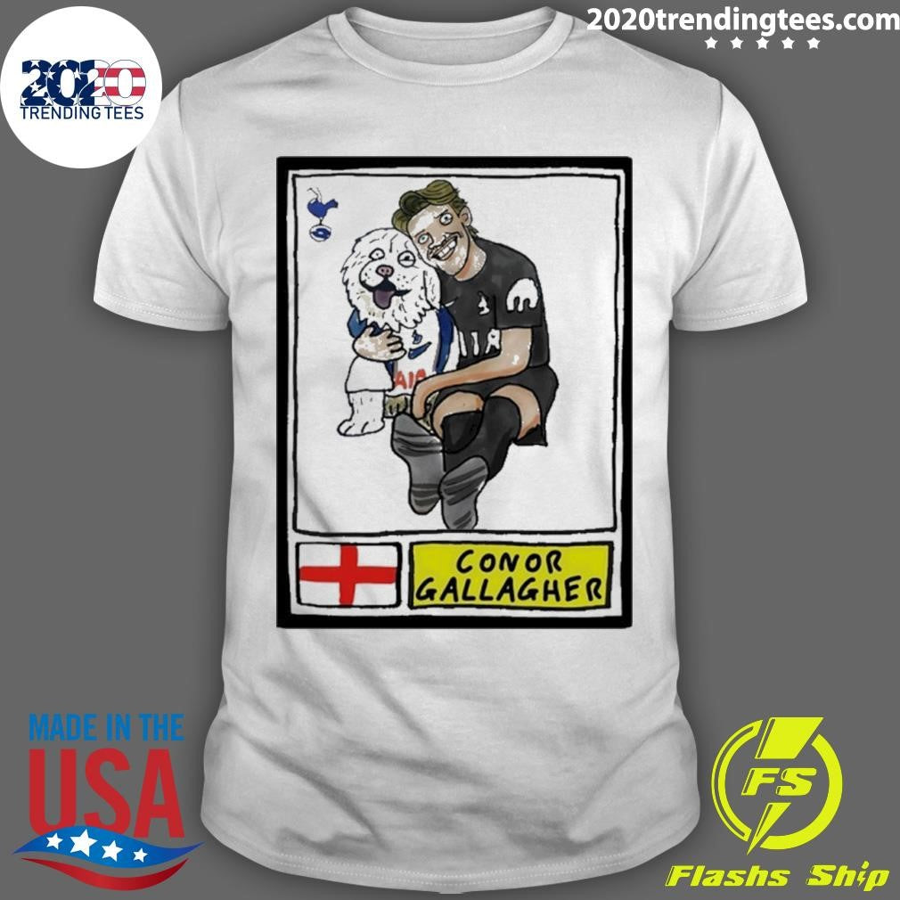 Conor Gallagher Hugging His Dog Shirt