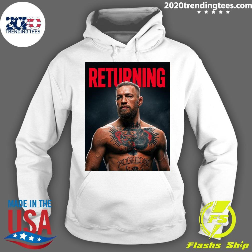 Conor McGregor is officially BACK and he’s fighting Max Holloway at UFC 329 Shirt