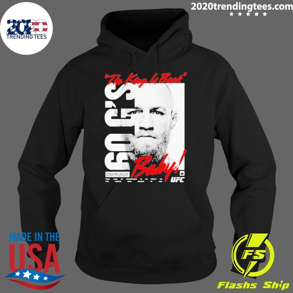 Conor Mcgregor Ufc King Billboard Baby The King Is Back Shirt