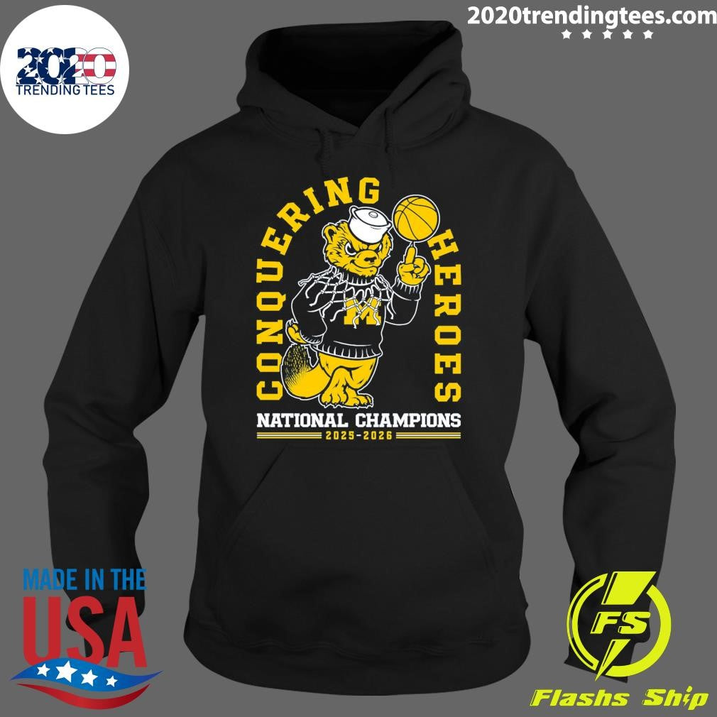 Conquering Heroes Basketball National Champions 2025-2026 Tee Shirt