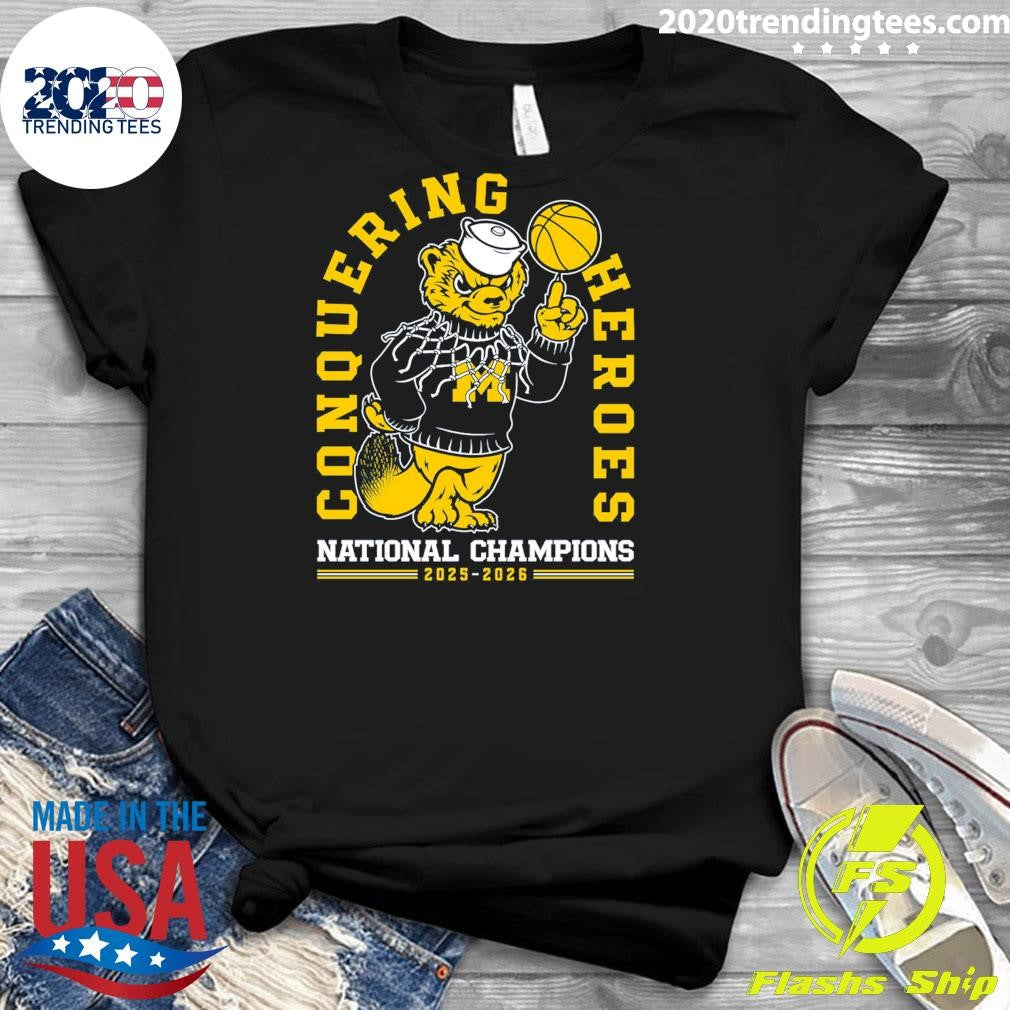 Conquering Heroes Basketball National Champions 2025-2026 Tee Shirt
