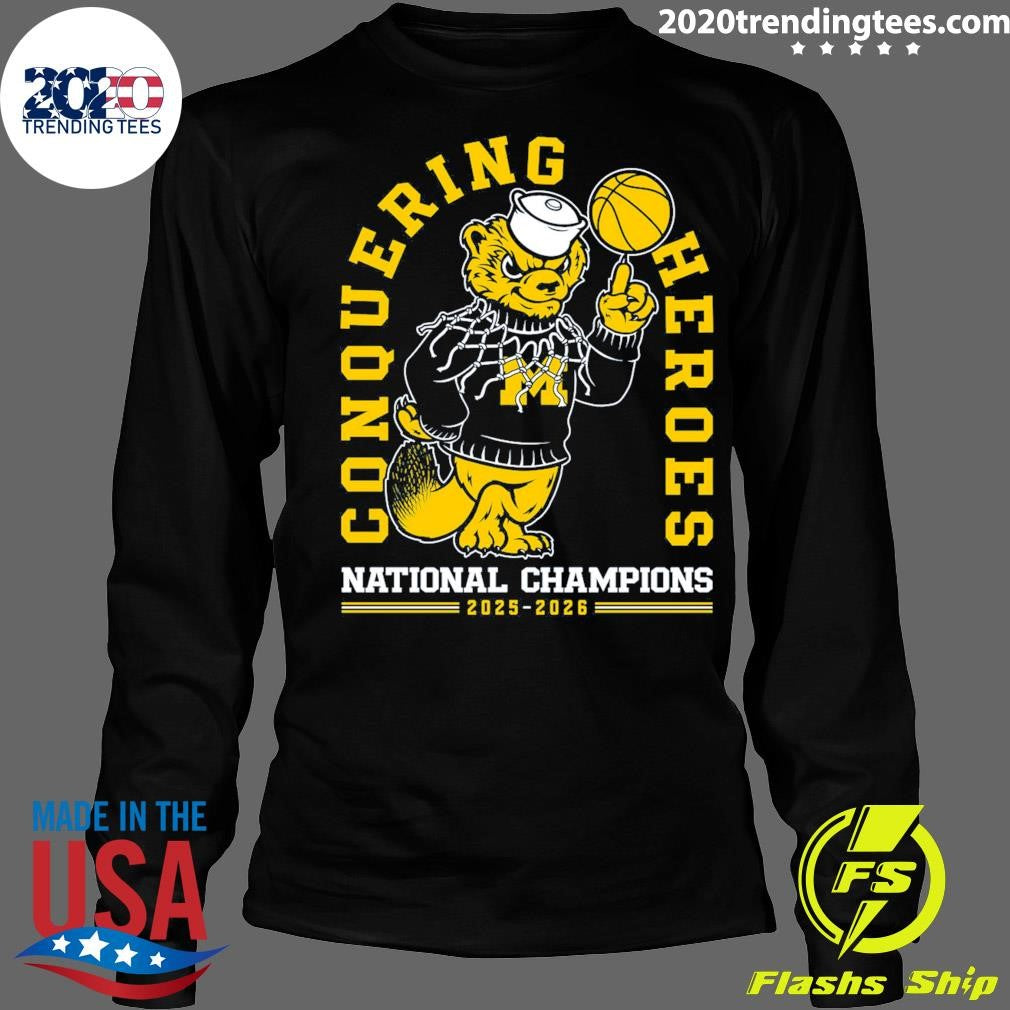 Conquering Heroes Basketball National Champions 2025-2026 Tee Shirt