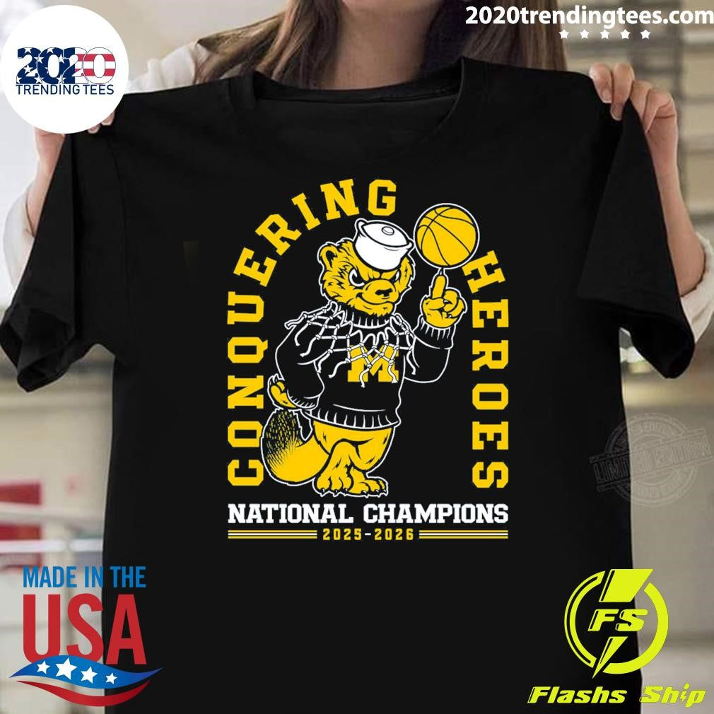 Conquering Heroes Basketball National Champions 2025-2026 Tee Shirt