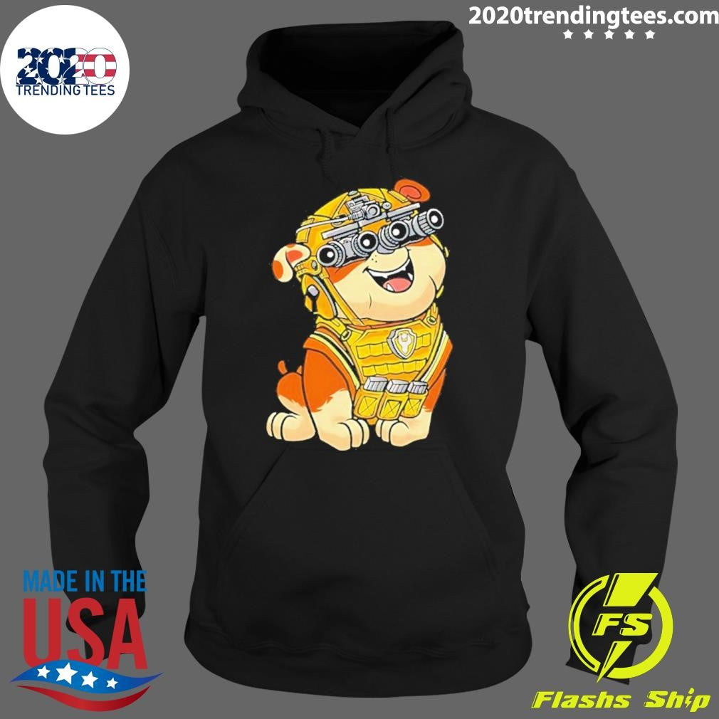 Construction Dog Cartoon Shirt