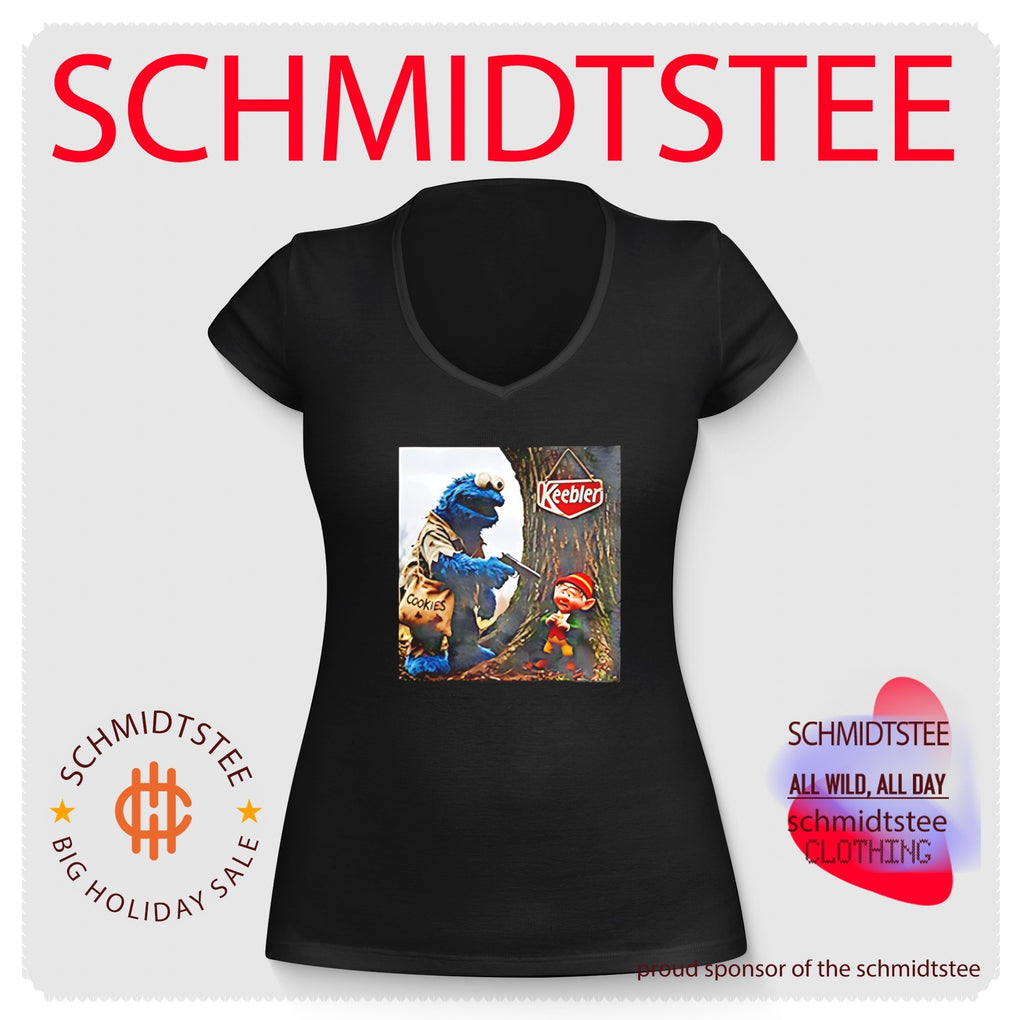 Cookie Monster Edgy Elf Keebler shirt
