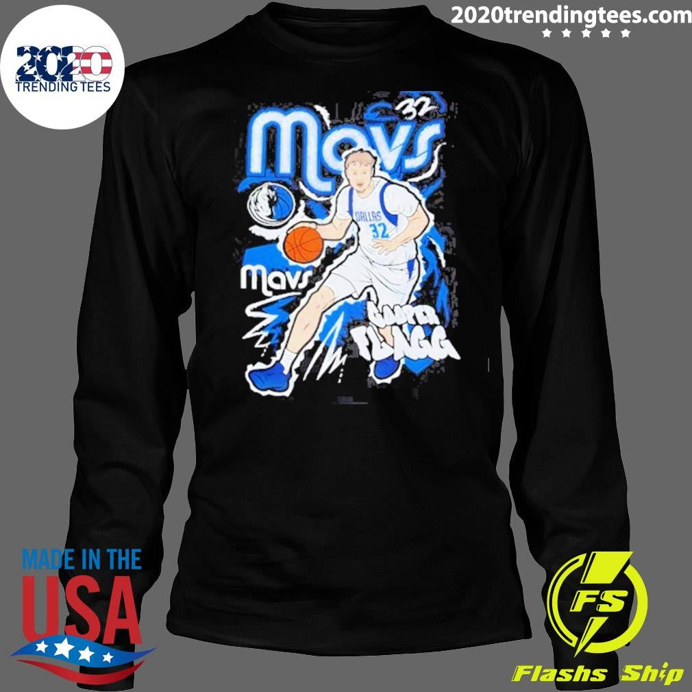 Cooper Flagg 32 Dallas Mavericks Basketball Chalked Up 2026 Shirt