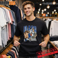 Cooper Flagg Dallas Basketball Vintage Collage Graphic T-Shirt