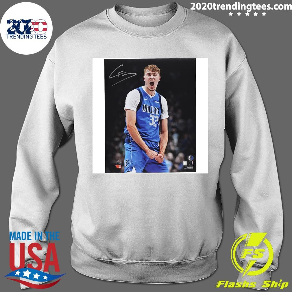 Cooper Flagg Dallas Mavericks Autographed Signature Shirt