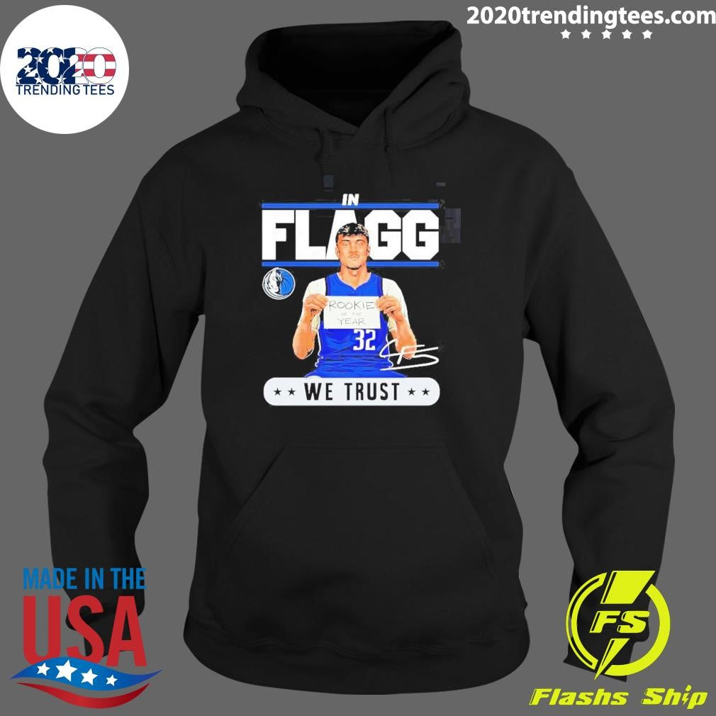 Cooper Flagg Dallas Mavericks Rookie Of The Year In Flagg We Trust Signature Shirt