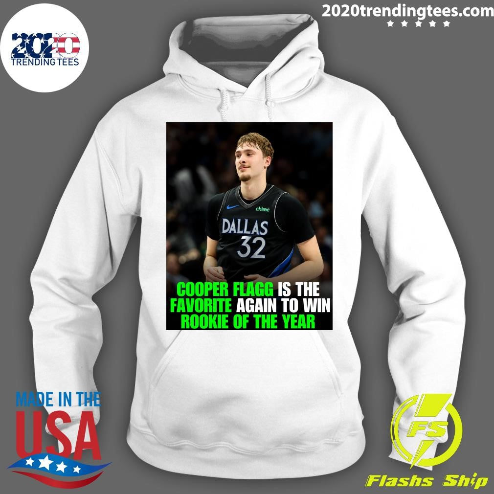 Cooper Flagg Is The Favorite Again To Win Rookie Of The Year Shirt