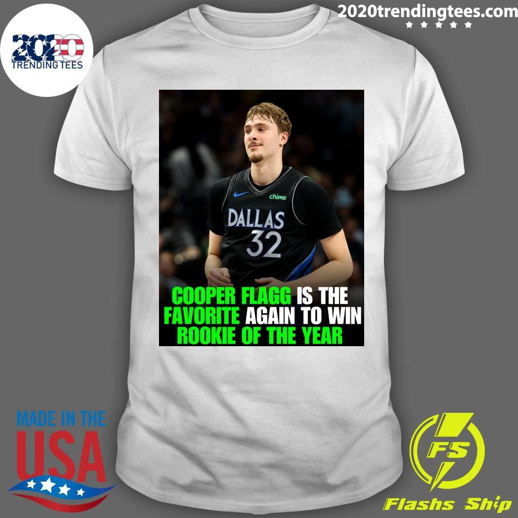 Cooper Flagg Is The Favorite Again To Win Rookie Of The Year Shirt